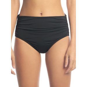 Calvin Klein Swim Liquid Convertible Bikini Bottom, Black, X-Large